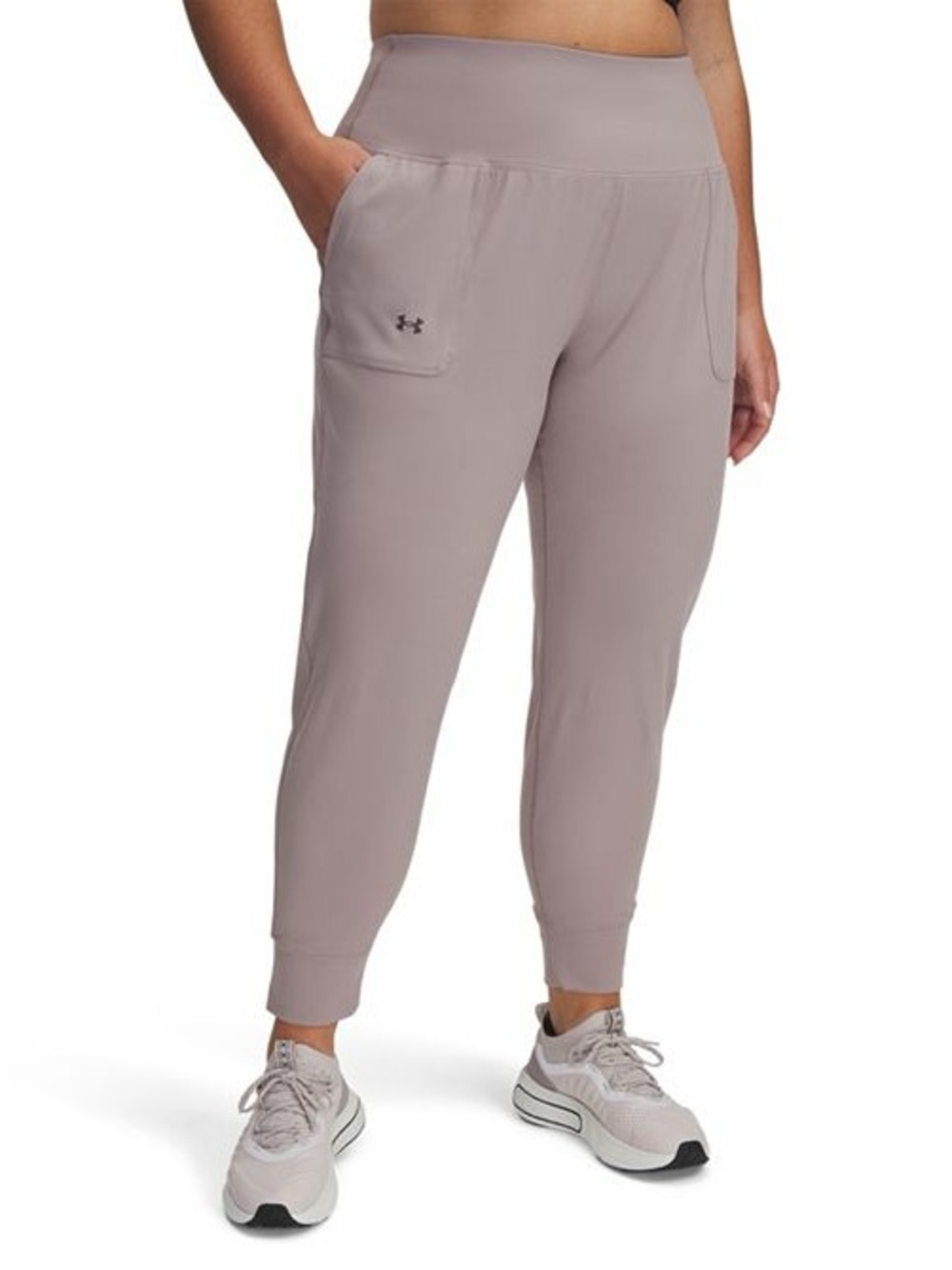 Under Armour Women's High-Rise Joggers in Mauve